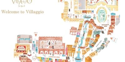 Qatar shopping mapa de localização